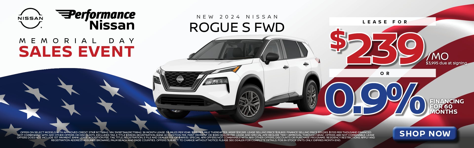 Memorial Day Sales Event 2024 Nissan Rogue