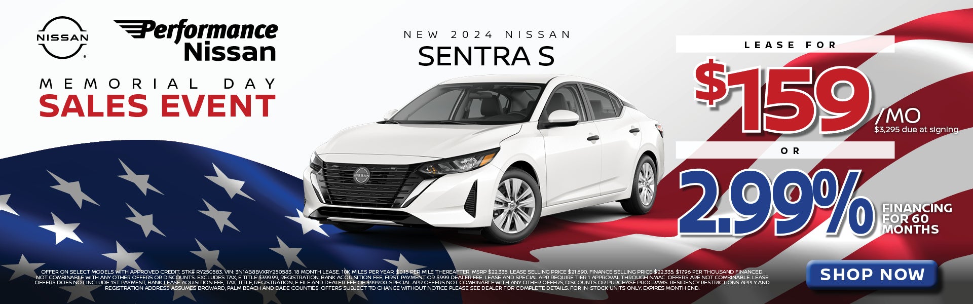 Memorial Day Sales Event 2024 Nissan Sentra