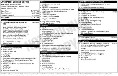 2021 Dodge Durango GT Plus