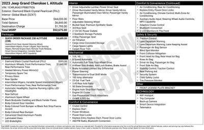 2023 Jeep Grand Cherokee L Altitude