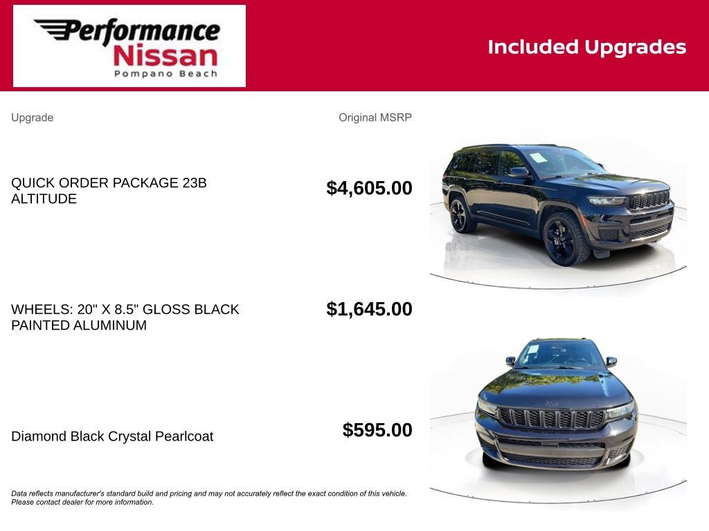 2023 Jeep Grand Cherokee L Altitude