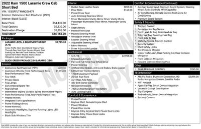 2022 RAM 1500 Laramie 4WD