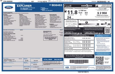 2021 Ford Explorer Platinum 4WD