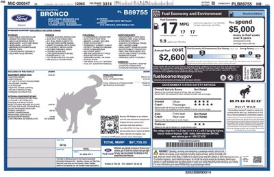 2023 Ford Bronco Wildtrak