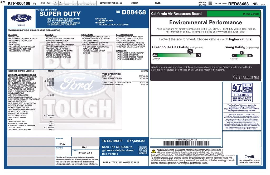 2024 Ford F-350SD XLT