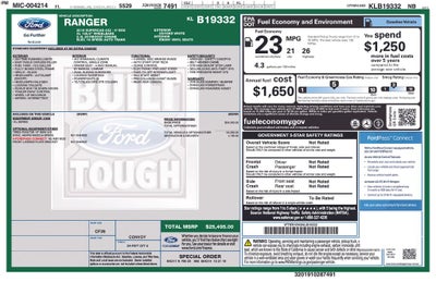 2019 Ford Ranger XL