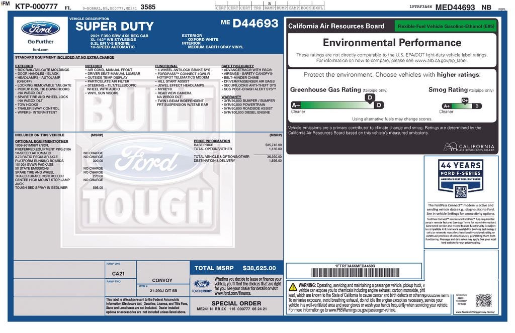 2021 Ford F-350SD XL