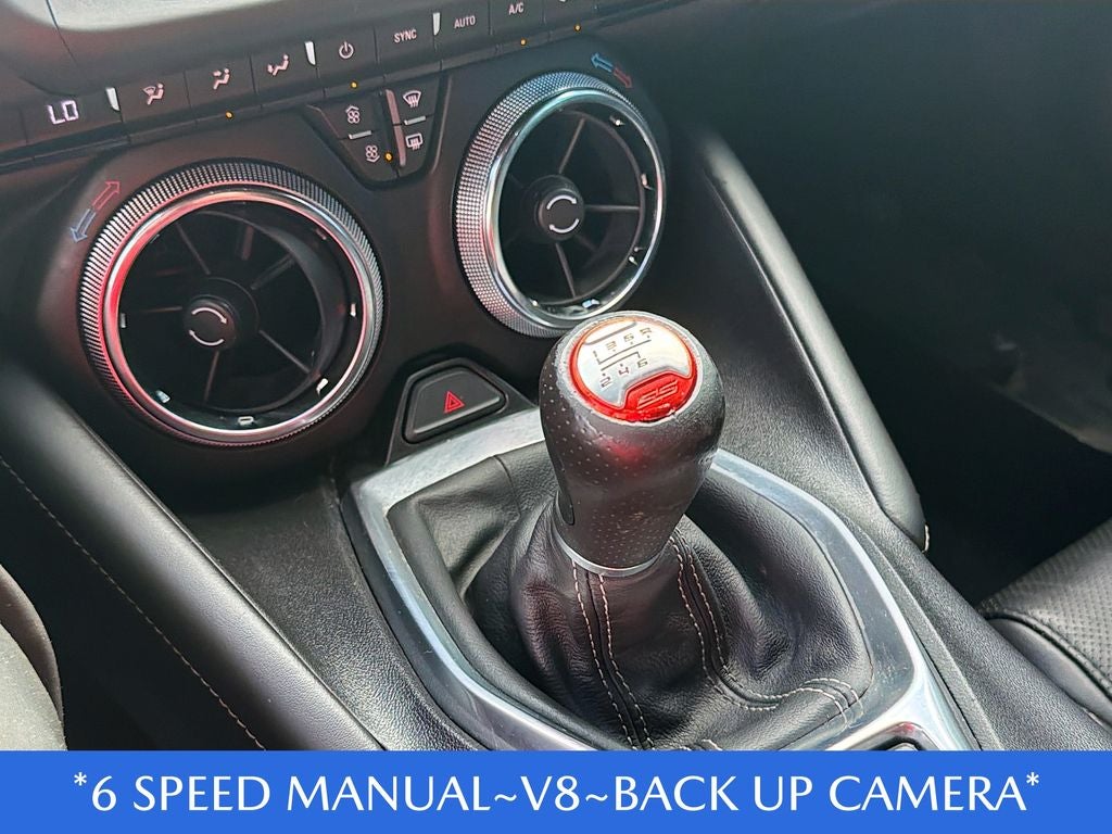 2016 Chevrolet Camaro SS 2SS 6 SPEED MANUAL