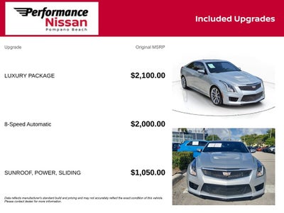 2017 Cadillac ATS-V Base