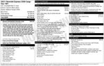 2021 Chevrolet Express 2500 Work Van Cargo