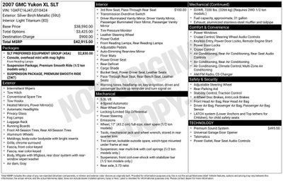 2007 GMC Yukon XL SLT 1500