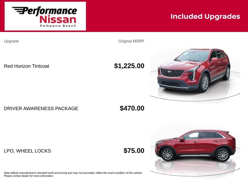 2020 Cadillac XT4 Premium Luxury