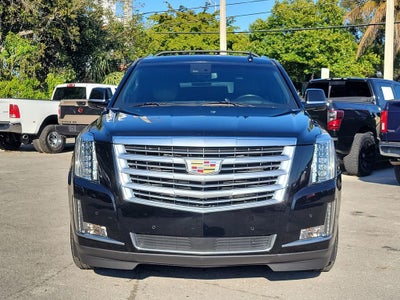 2017 Cadillac Escalade ESV Platinum Edition