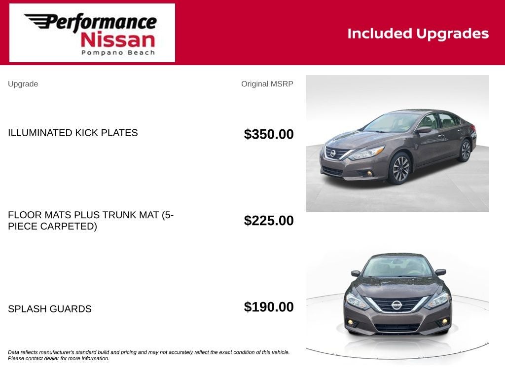 2017 Nissan Altima 2.5 SV