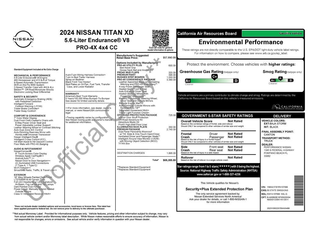 2024 Nissan Titan XD PRO-4X