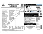 2019 Nissan Frontier SL