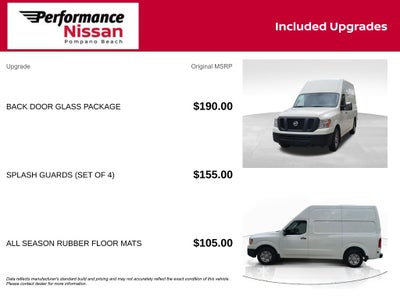 2021 Nissan NV2500 HD SV V8 High Roof
