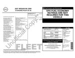 2021 Nissan NV2500 HD SV Standard Roof