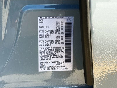 2026 Nissan Frontier PRO-X Premium