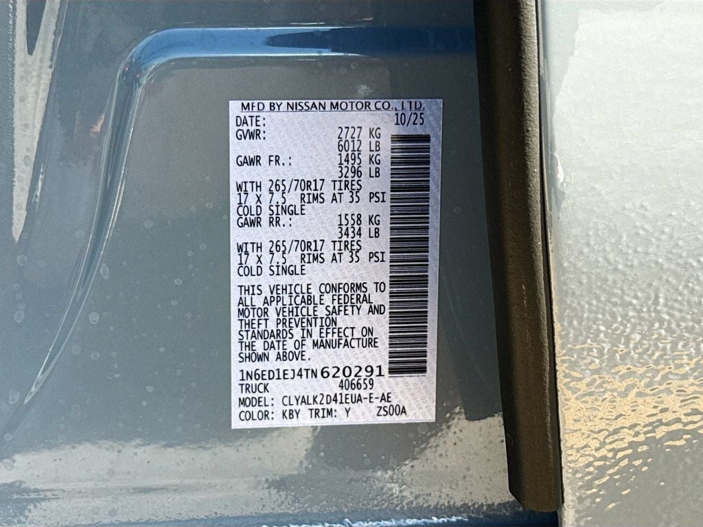 2026 Nissan Frontier PRO-X Premium