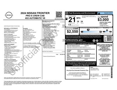 2024 Nissan Frontier PRO-X