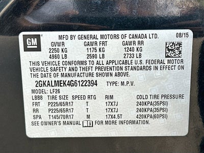 2016 GMC Terrain SLE-1