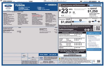 2019 Ford Fusion Titanium