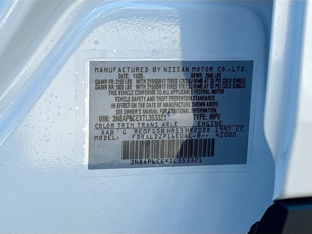 2026 Nissan Kicks SV Premium