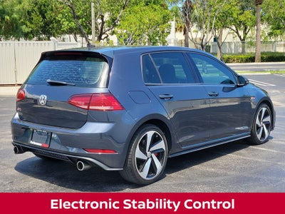 2020 Volkswagen Golf GTI 2.0T S 6 SPEED MANUAL