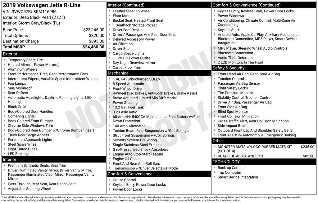 2019 Volkswagen Jetta R-Line