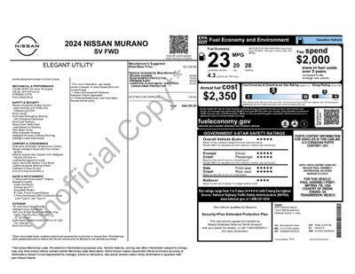 2024 Nissan Murano SV