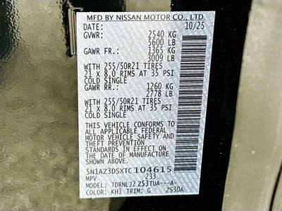 2026 Nissan Murano Platinum