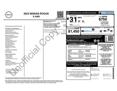 2023 Nissan Rogue S AWD