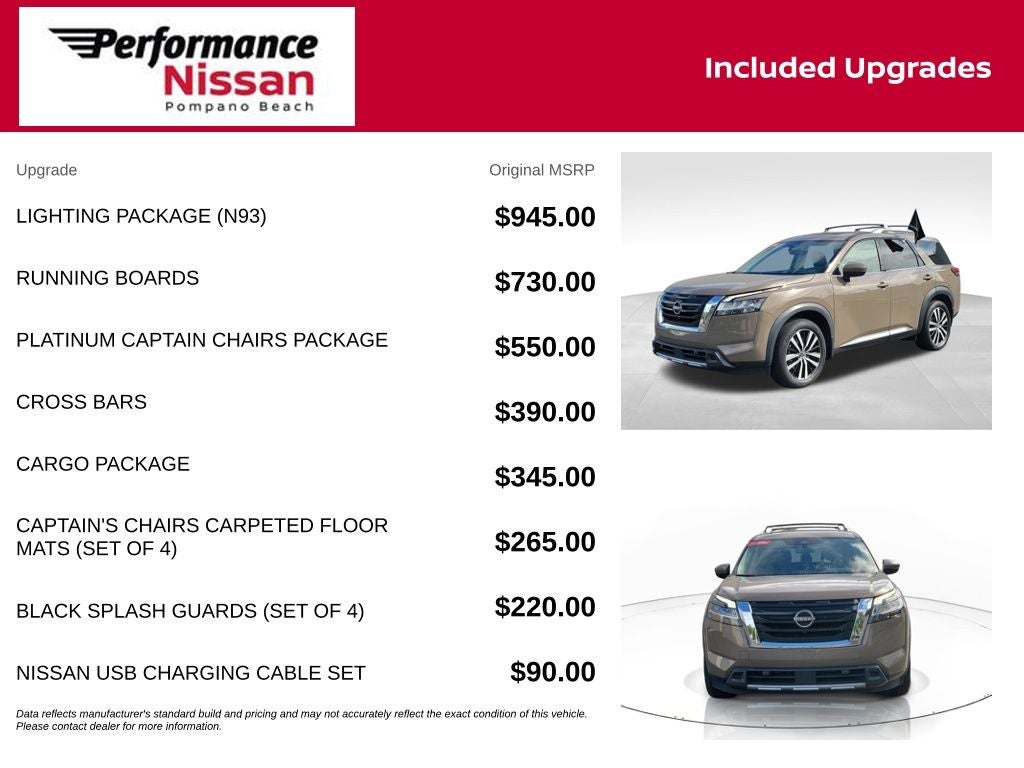 2023 Nissan Pathfinder Platinum