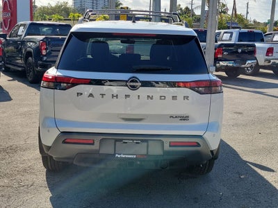 2026 Nissan Pathfinder Platinum