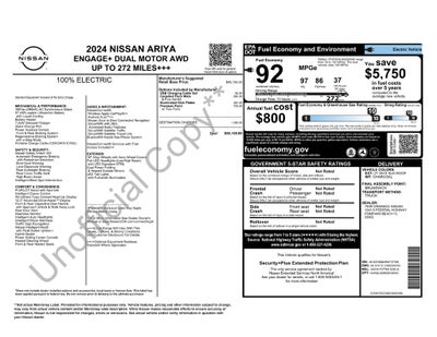 2024 Nissan Ariya ENGAGE+ e-4ORCE AWD