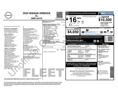2024 Nissan Armada SL