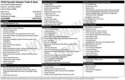 2020 Hyundai Veloster Turbo R-Spec