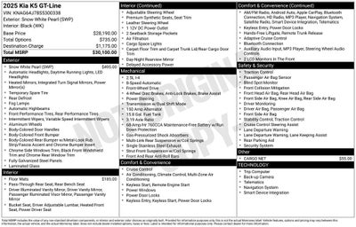 2025 Kia K5 GT-Line