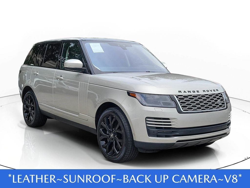 2018 Land Rover Range Rover Supercharged