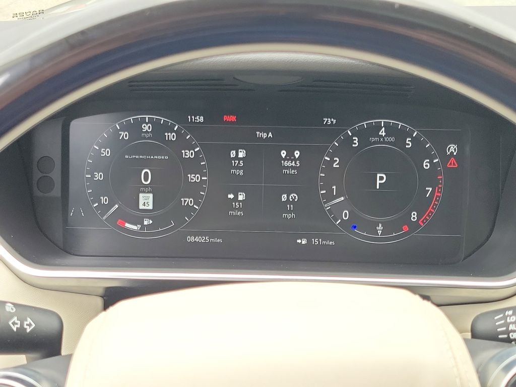 2018 Land Rover Range Rover 5.0L V8 Supercharged