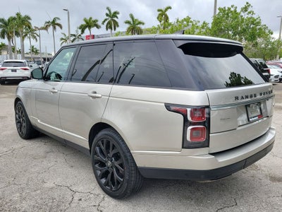 2018 Land Rover Range Rover 5.0L V8 Supercharged