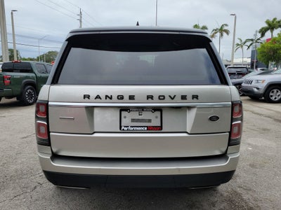2018 Land Rover Range Rover 5.0L V8 Supercharged