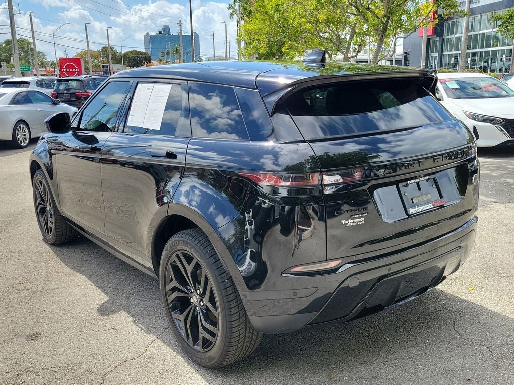 2020 Land Rover Range Rover Evoque SE