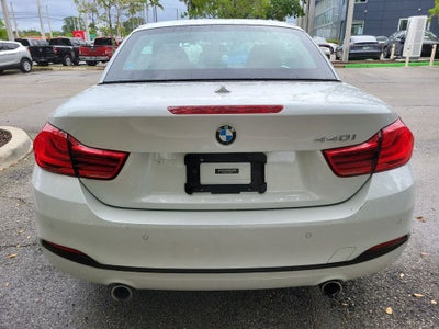 2018 BMW 4 Series 440i CONVERTIBLE HARDTOP