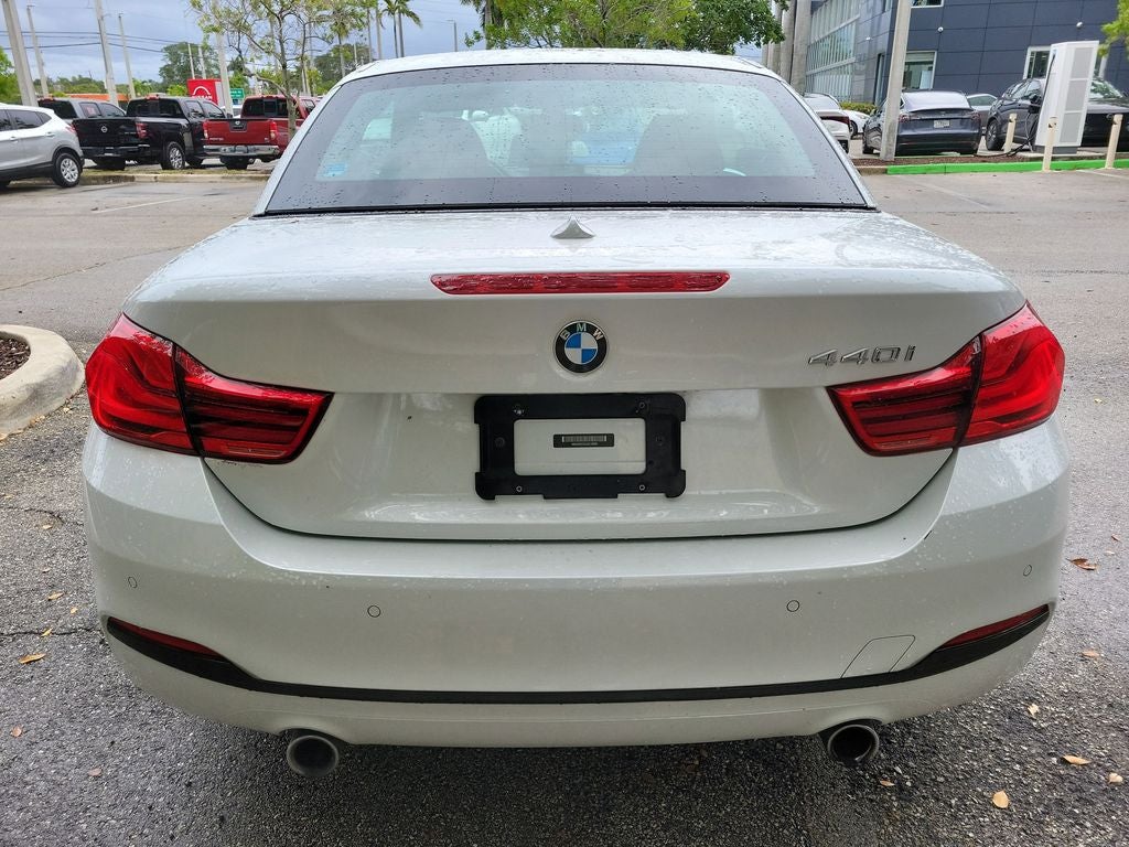 2018 BMW 4 Series 440i CONVERTIBLE HARDTOP
