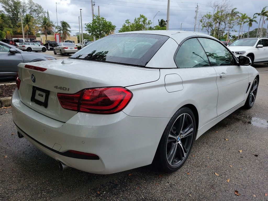 2018 BMW 4 Series 440i CONVERTIBLE HARDTOP