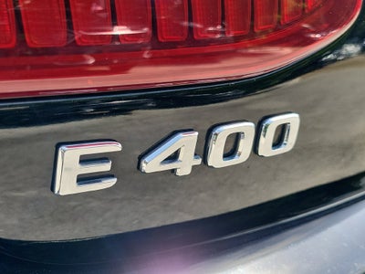 2018 Mercedes-Benz E-Class E 400