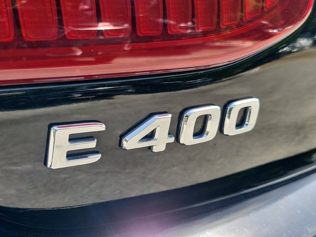 2018 Mercedes-Benz E-Class E 400