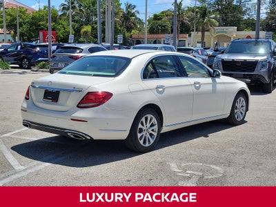 2019 Mercedes-Benz E-Class E 300 4MATIC® PREMIUM PACKAGE